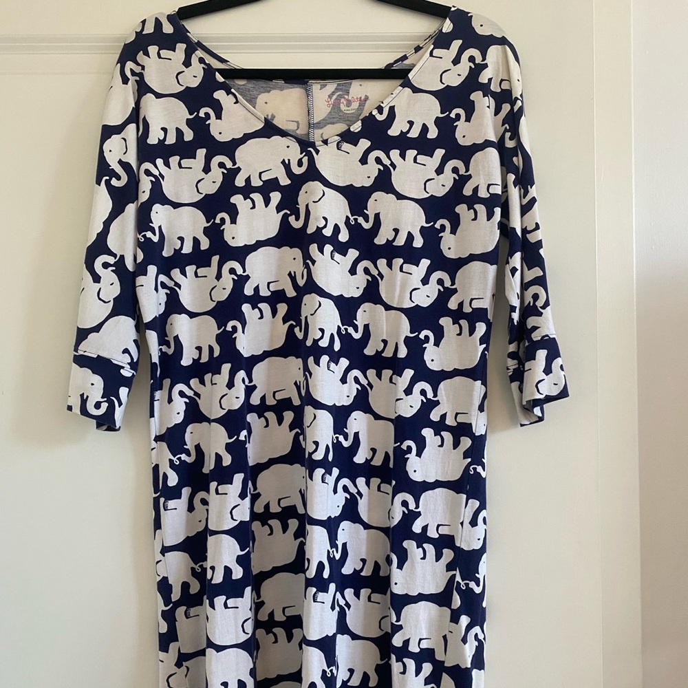 Lily Pulitzer Elephant Dress
